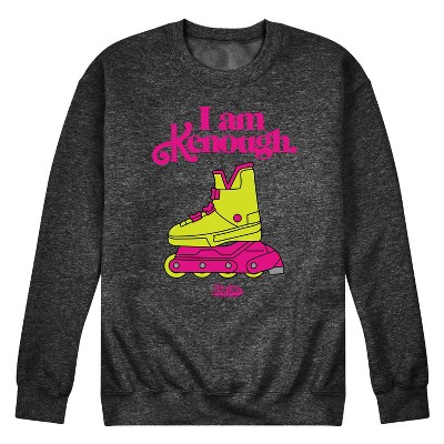 Men's - Barbie - I Am Kenough Rollerblades Graphic Fleece Sweatshirt