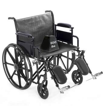 Proheal Bariatric Heavy-Duty Titus Wheelchair with Removable Desk Arms & Elevating Leg Rests