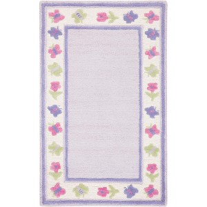 Safavieh Kids SFK354 Hand Tufted Indoor Rug - Safavieh - 1 of 3
