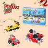 24 Sets Kids Block Sets Party Favors, Mini Car Block Toys, Great for Gift Bag Fillers, Classroom Prizes, Valentine's Day Easter Birthday Gifts - 2 of 4