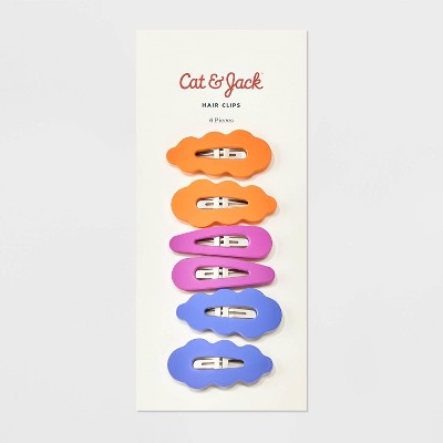 Large Soft Touch Snap Clips - 6pk - Cat & Jack - image 2