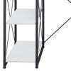 NicBex Home Office Desk 24" L Morden Writing Desk with 8 Storage Compartments, Drawer with Metal Slide and Wooden Desktop for Study and Work - 3 of 4