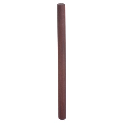 Unique Bargains Ebony Wood Cylindrical Smooth Non-Stick Small Kitchen Rolling Pins