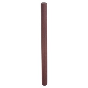 Unique Bargains Ebony Wood Cylindrical Smooth Non-Stick Small Kitchen Rolling Pins - 1 of 4