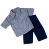 Doll Clothes Superstore Pin Stripe Shirt And Shorts Fits Barbie's Friend Ken And GI Joe - 4 of 4