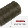 Unique Bargains Wear-Resistant Polyester Embroidery Waxed Thread with Needles - 4 of 4