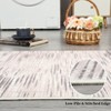 Machine Washable Area Rug, Modern Abstract Area Rug Stripes Rug, Non Slip Geometric Soft Rugs Home Decor - 3 of 4