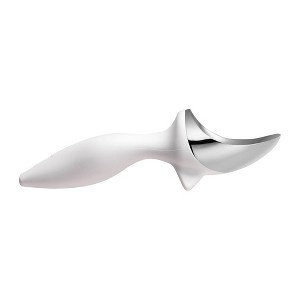 Tovolo Tilt Up Ice Cream Scoop White: Dishwasher-Safe Zinc Alloy, 13" Handle, 3.25" Head, Large Scooper - 1 of 4