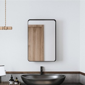 NicBex Wall Mounted Bathroom Storage Cabinet,Medicine Cabinet with Mirror and Adjustable Shelves for Bathroom - 1 of 4