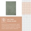 TOWN & COUNTRY EVERYDAY Stone Geo Curve Soft Felt Everwash®, Machine Washable Area Rug with Non-Slip Backing, Geometric Rug, Sage Green, 6'6"x9'2" - 3 of 4