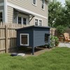 Fortune Candy 34.25'' Wooden Indoor-Outdoor Insulated Cat House with Raised Base, Spacious Indoor Area for All-Season Use - 3 of 4
