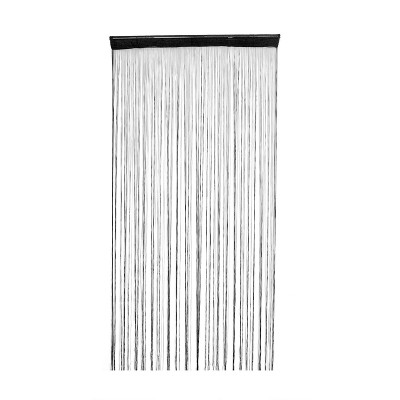 PiccoCasa Fringe Strip Tassel Decor Single Panel Room Divider Door Curtain 78.8"x39.4"