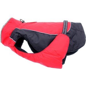 Alpine All-Weather Dog Coat - Red and Black - 1 of 4