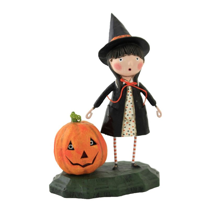 Lori Mitchell 7.0 Inch Agatha & Jack Halloween Figurines, 1 of 4