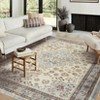 Washable Area Rug Vintage Foldable Thin Rug,Soft Low-Pile Non-Slip Stain Resistant Floor Indoor Outdoor Carpet - 3 of 4