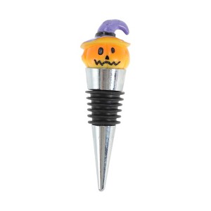 Unique Bargains Halloween Wine Stopper Aluminum Alloy TPR Resin 3.35"x0.98"x0.98" 1 Pc - 1 of 3