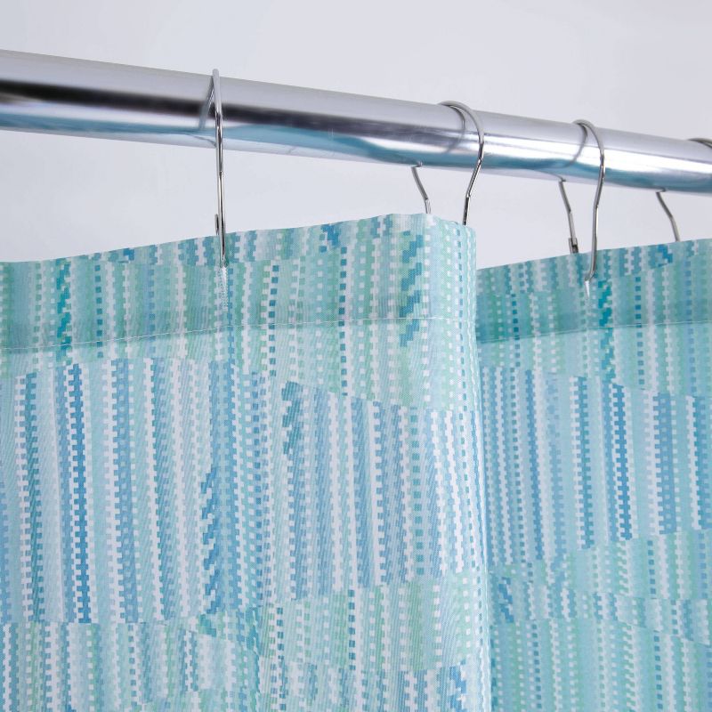 Striped Wave Shower Curtain - Allure Home Creations, 5 of 7