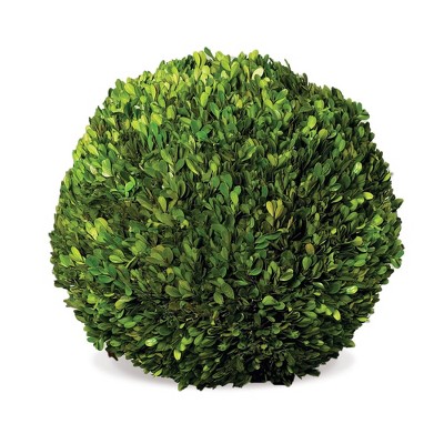 Plum & Post Boxwood Ball Faux (Fake) 16"