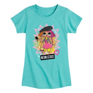 Girls' - LOL Surprise! - Neonlicious Fitted Short Sleeve Graphic T-Shirt - 1 of 4