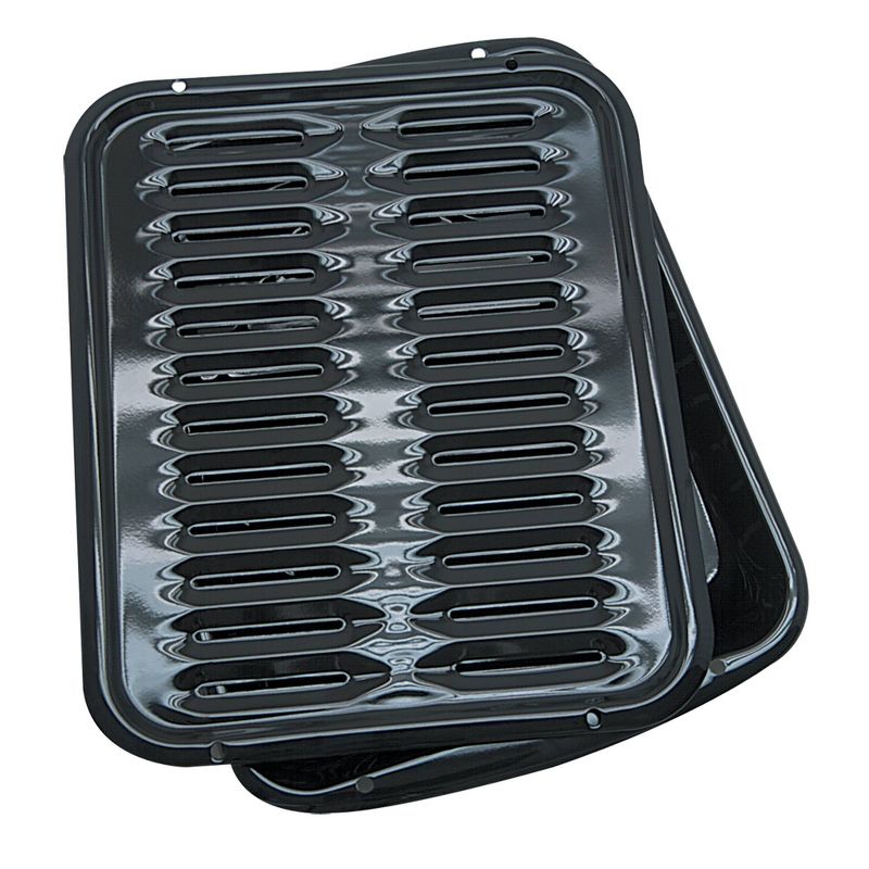 Range Kleen 2pc Broiler Pan Set with 1 BP102X and 1 BP106X and 1 Scrape and Kleen, 2 of 7