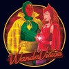 Juniors Womens Marvel WandaVision Halloween Wanda and Vision T-Shirt - 2 of 4