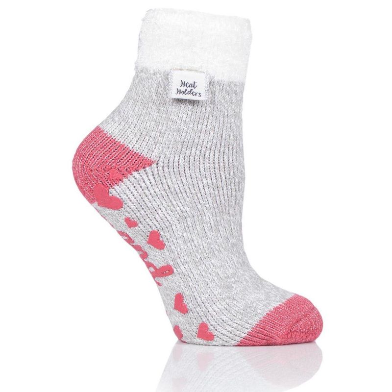 Women's Feather Top Lounge Socks, 1 of 2