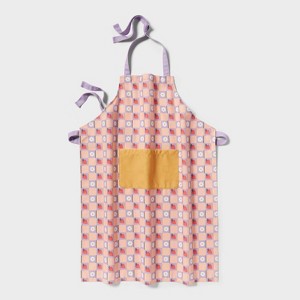Adult Checked Apron Purple - Pillowfort™ - 1 of 4