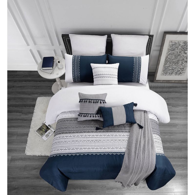 Riverbrook Home 10pc Holland Comforter Bedding Set, 3 of 13