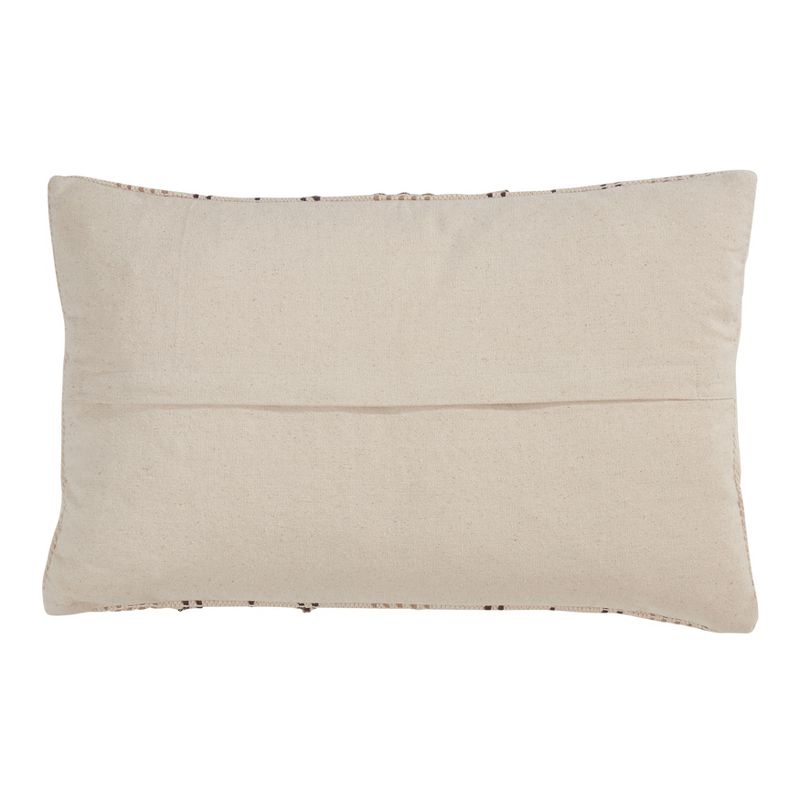 Saro Lifestyle Woven Poly-Filled Throw Pillow With Striped Design, 2 of 3