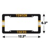 Towson Tigers Stripes License Plate Tag Frame - 4 of 4