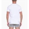 2(X)IST Men's White Color 100% Cotton Essential Cotton Crewneck T-Shirt 3-Pack - 3 of 3