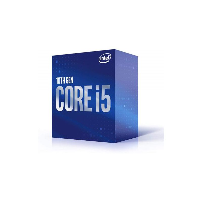 Intel Core i5-10400 Desktop Processor - 6 cores & 12 threads - Up to 4.30 GHz Turbo speed - Socket FCLGA1200 - Intel Optane Memory supported, 3 of 4
