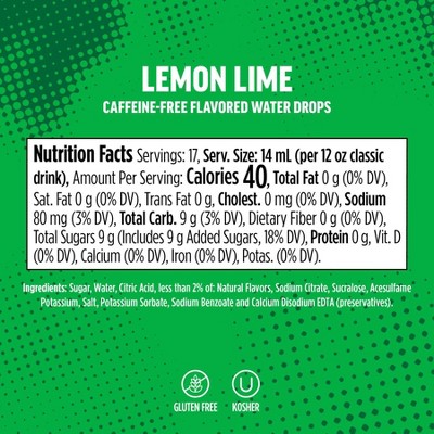 Ninja Thirsti Real Sugar Lemon Lime Soda WCFXLLNL1