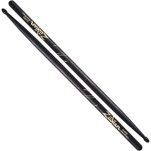 Zildjian Acorn Tip Drum Sticks Wood 5A Black Finish - 1 of 2