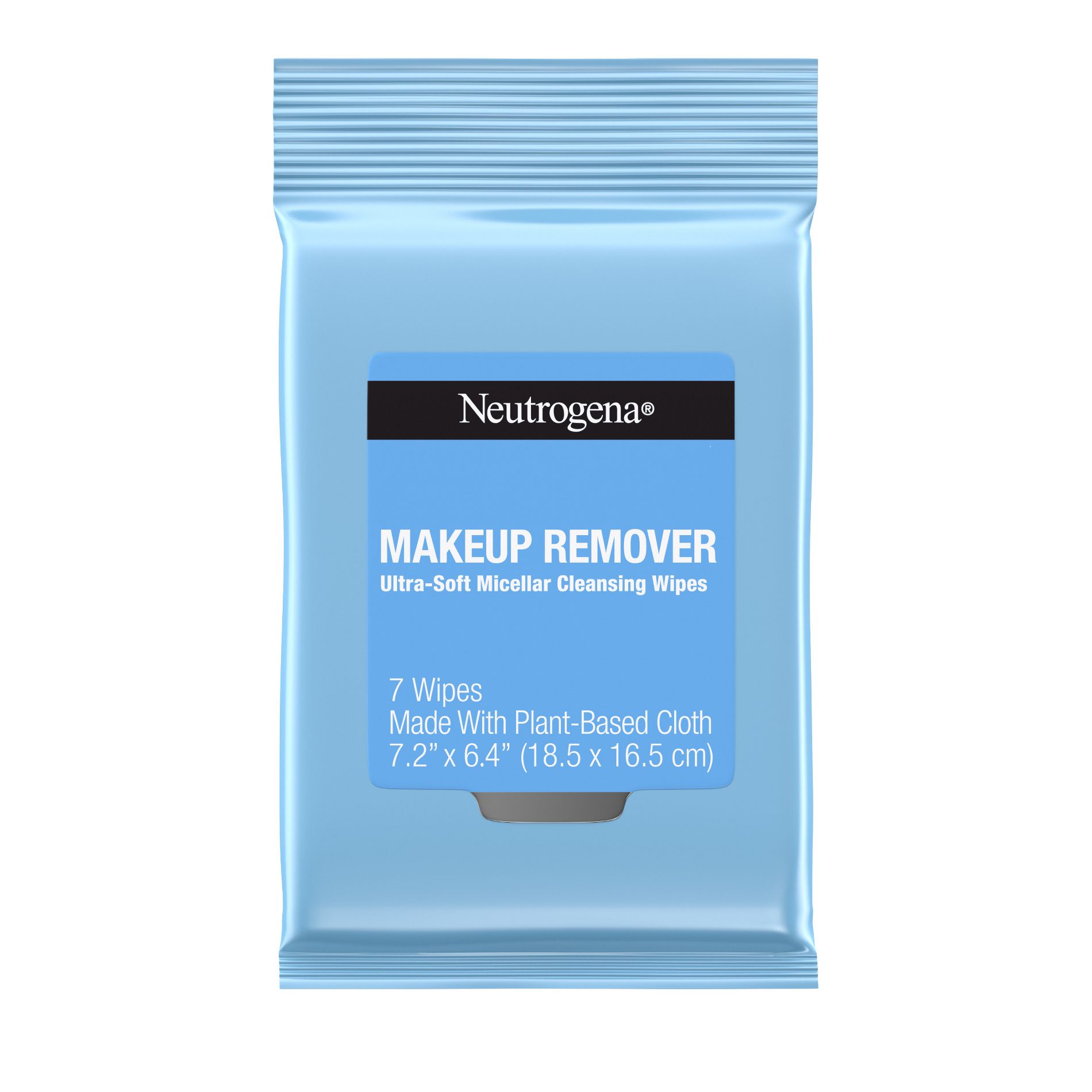 Neutrogena Makeup Remover Wipes - Ultra Soft Micellar Facial Cleansing - Travel Pack - 7ct: Aluminum-Free, Dye-Free, Paraben-Free, Sulfate-Free
