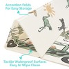 JumpOff Jo - Waterproof Foam Padded Play Mat for Infants, Babies, Toddlers, Play Pens & Tummy Time, Foldable Activity Mat - 3 of 4