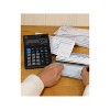 HP BC120 12-Digit Battery/Solar Powered Basic Calculator Black/Gray (91074U) - 4 of 4