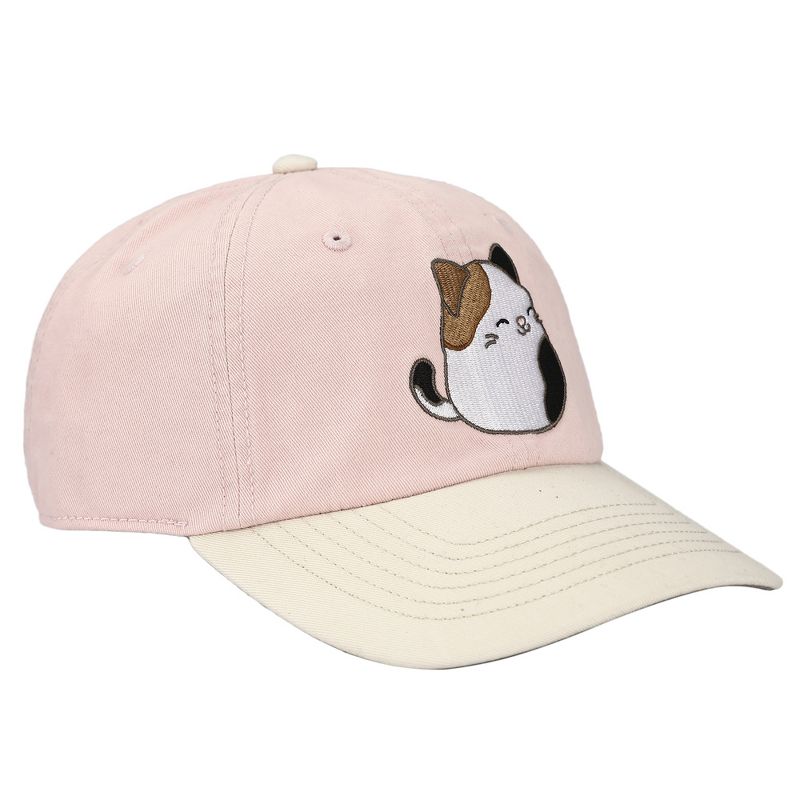 Squishmallows Cam The Cat Pink Traditional Adjustable Hat, 2 of 6