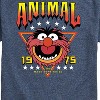 Men's - The Muppets - Animal 1975 Make Some Noise Short Sleeve Graphic T-Shirt - 2 of 4