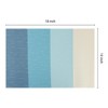 REGALWOVEN PVC Wrinkle-Resistant Washable Indoor Outdoor Placemats 18 x 12 Inch 8 Pcs - 4 of 4