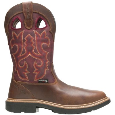 Wolverine Men's Rancher Durashock Wellington Pull On Safety Work Boot - W211132