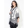 Catherines Women's Plus Size Alfresco Long Duster - 4 of 4