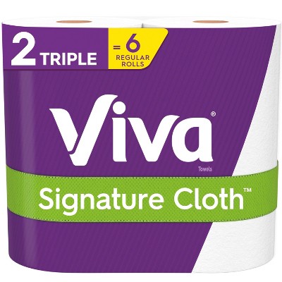 Viva Signature Cloth Full Sheet Paper Towels - 2 Triple Rolls