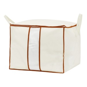REGALWOVEN Storage Moving Bags for Organizing Bedroom Comforter Closet Organizers and Storage with Handles - 1 of 4