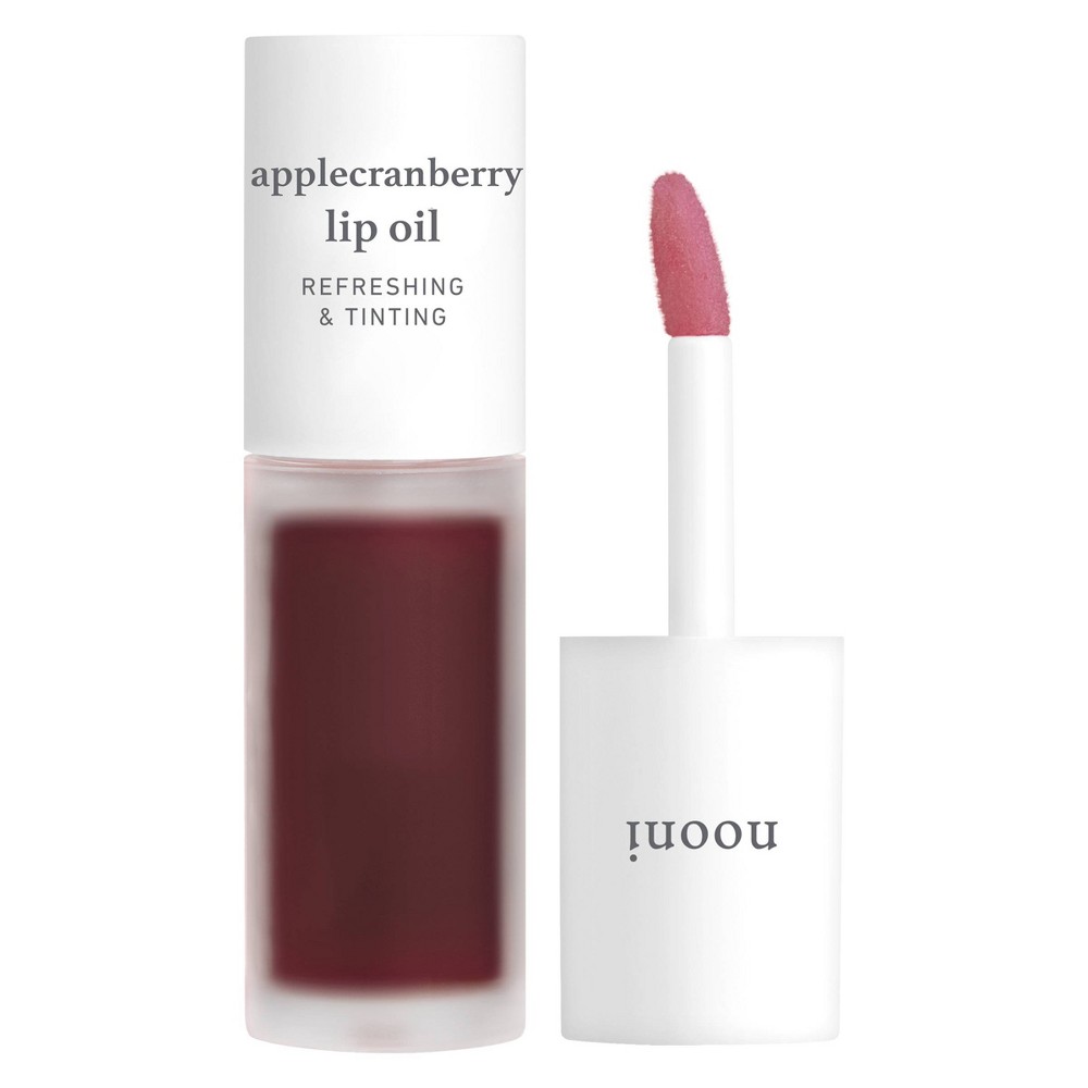 Nooni Apple Cranberry Lip Oil - Cranberry - 0.77oz