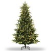 Pre-lit Artificial Christmas Tree, Spruce Prelit Christmas Trees for Home,Office, Party Thickened PE&PVC Branch Tips - 2 of 4