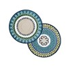 Villeroy & Boch - Casale Blu Cotton Fabric Reversible Round Placemat Set of 4 - 15" Round - image 3 of 3