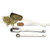 RSVP International Endurance Stainless Steel Spice Measuring Spoon, Set of 6 (DILL) - 2 of 4