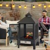 DOMETOUR XOT036 Heavy Duty Garden Metal Outdoor Heating Furnace for Backyard Fir Pit - 2 of 4