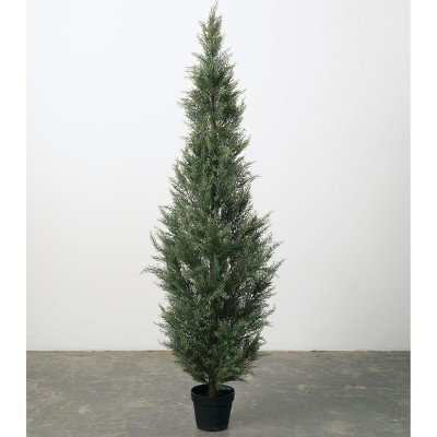 Sullivans Artificial Cedar Tree 72"H Green